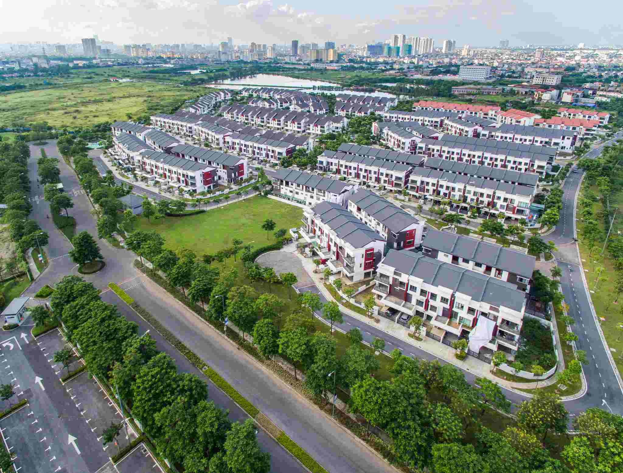 Nhiều căn hộ tại khu đô thị Gamuda