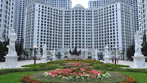 Mật độ Căn hộ rất lớn tại Royal city