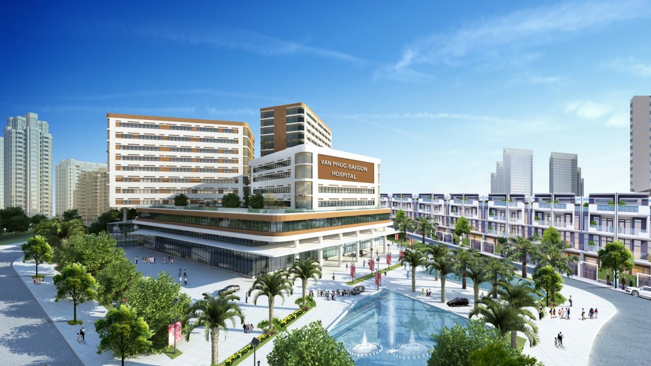 Nhà hiện đại của cư dân tại Vạn Phúc city