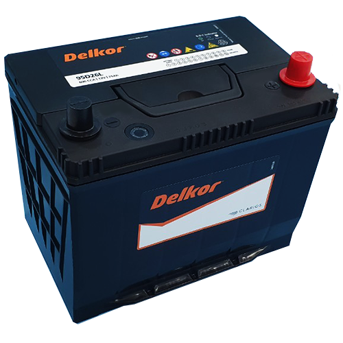 DELKOR 95D26R 95D26L 12V 75AH